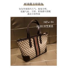 真皮包包2021新款潮夏季大容量单肩女包高级手提秋冬大包